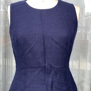 Calvin Klein Navy Sleeveless Dress